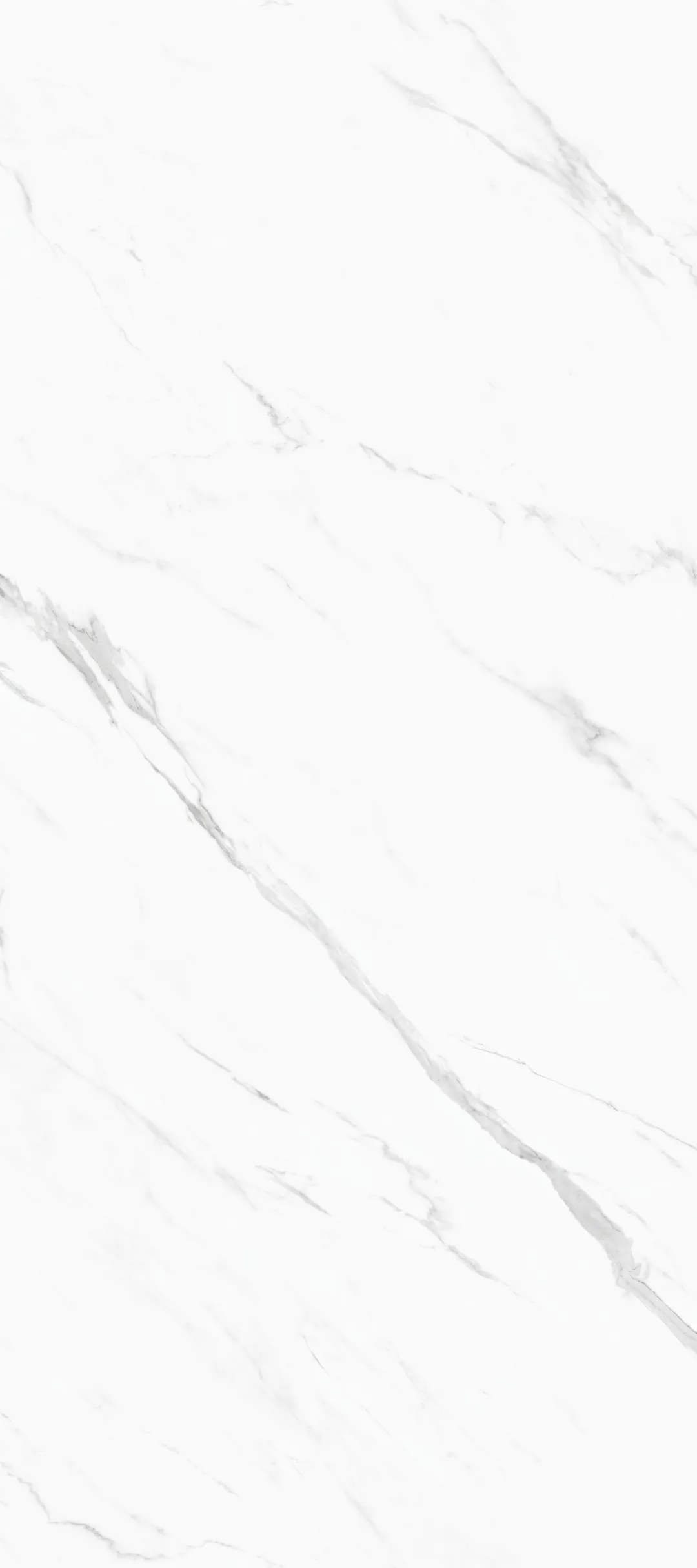 1200x2700mm White Marble Effect Sintered Stone Surface Pattern