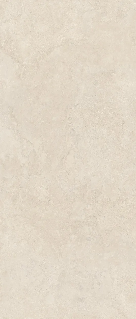 1200x2800mm beige limestone look sintered stone slab with glazed textured finish and natural stone texture