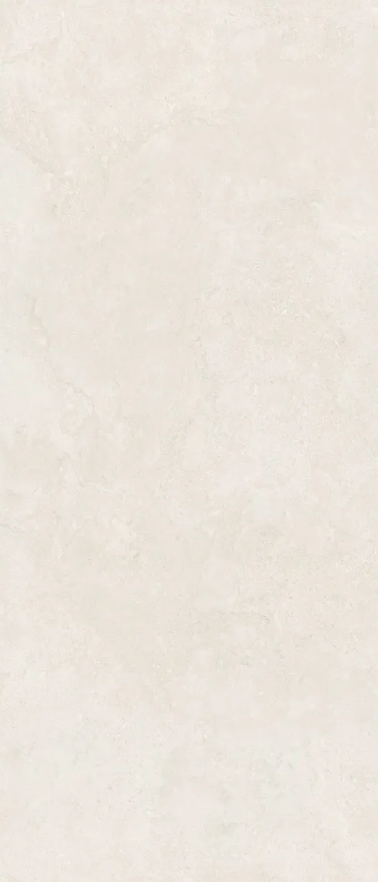 1200x2800mm limestone look ivory white sintered stone slab with matte textured glazed finish and subtle natural stone texture