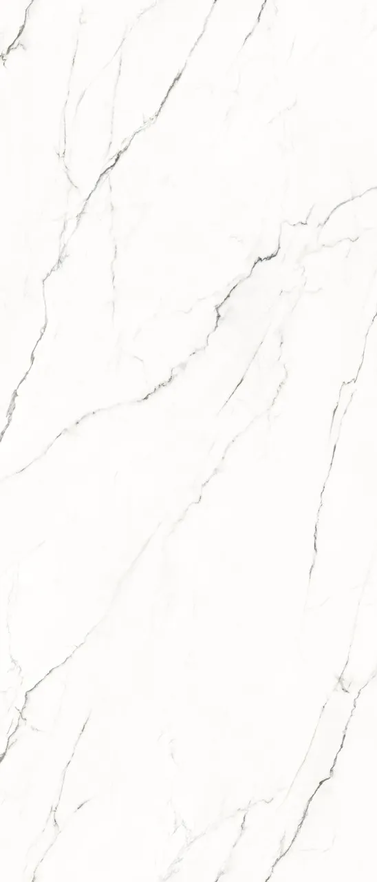 White Marble Effect Sintered Stone Slab B Design MA1228030ST
