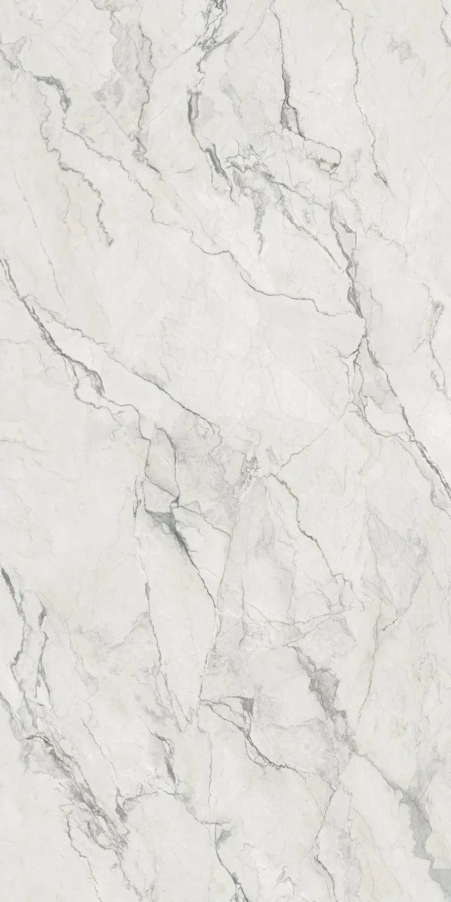 White Marble Look Sintered Stone Slab A Pattern MA1632266ST12
