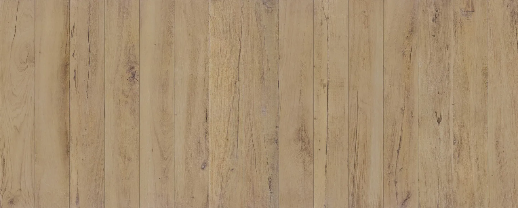 OW902122 Beige Wood Look porcelain tile shown in an application-style product view