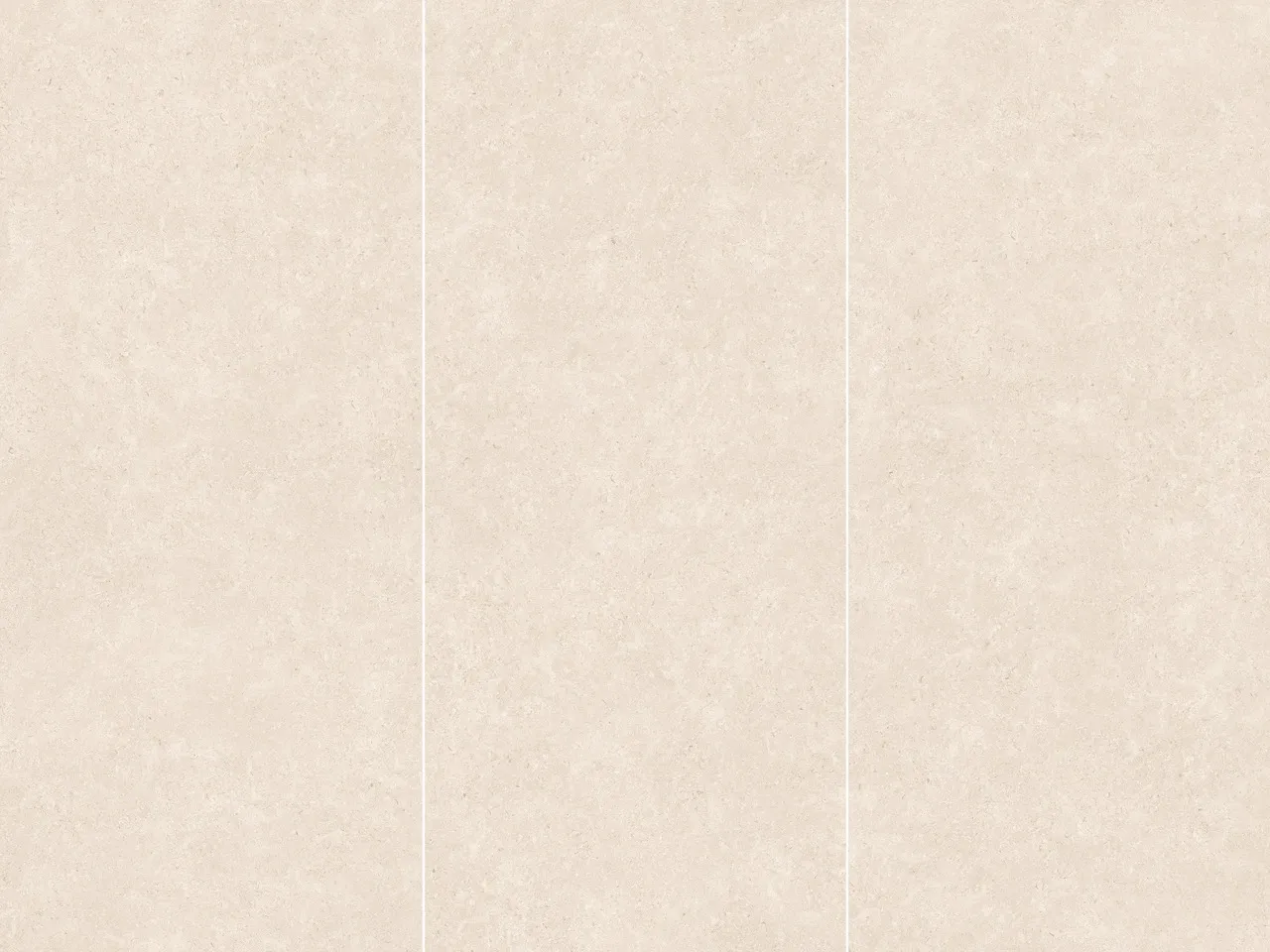 beige limestone look sintered stone multi slab layout for large wall and floor installations