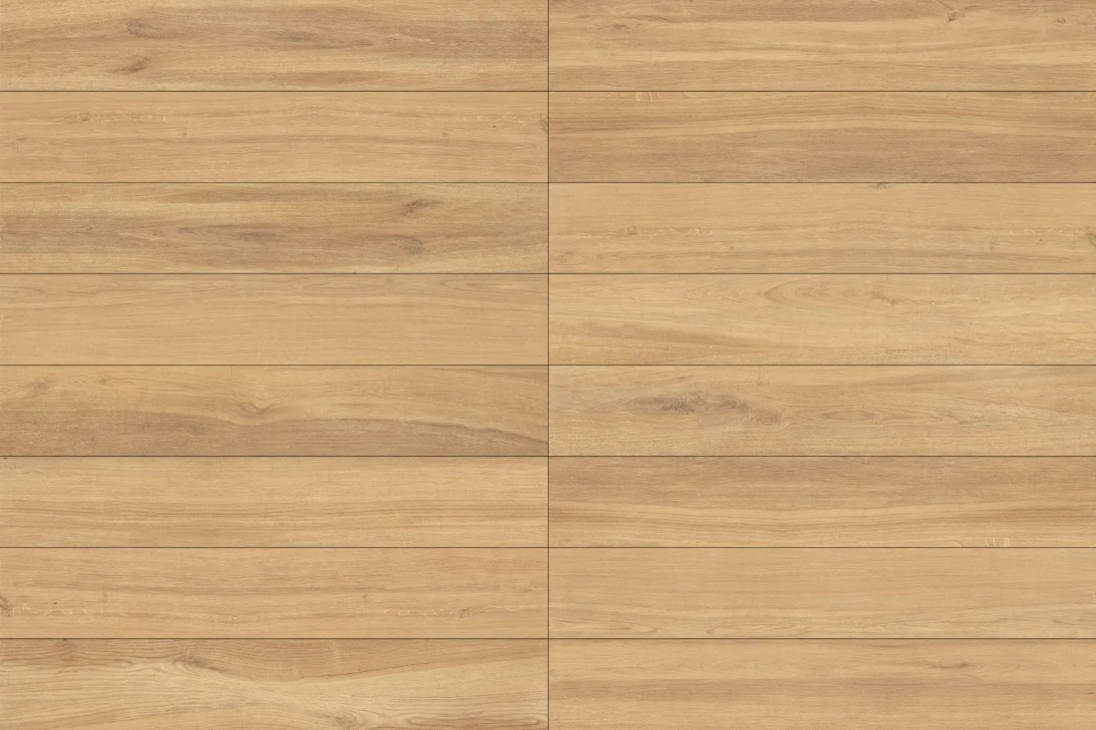 OW2012F122 Beige Wood Look porcelain tile shown in an application-style product view