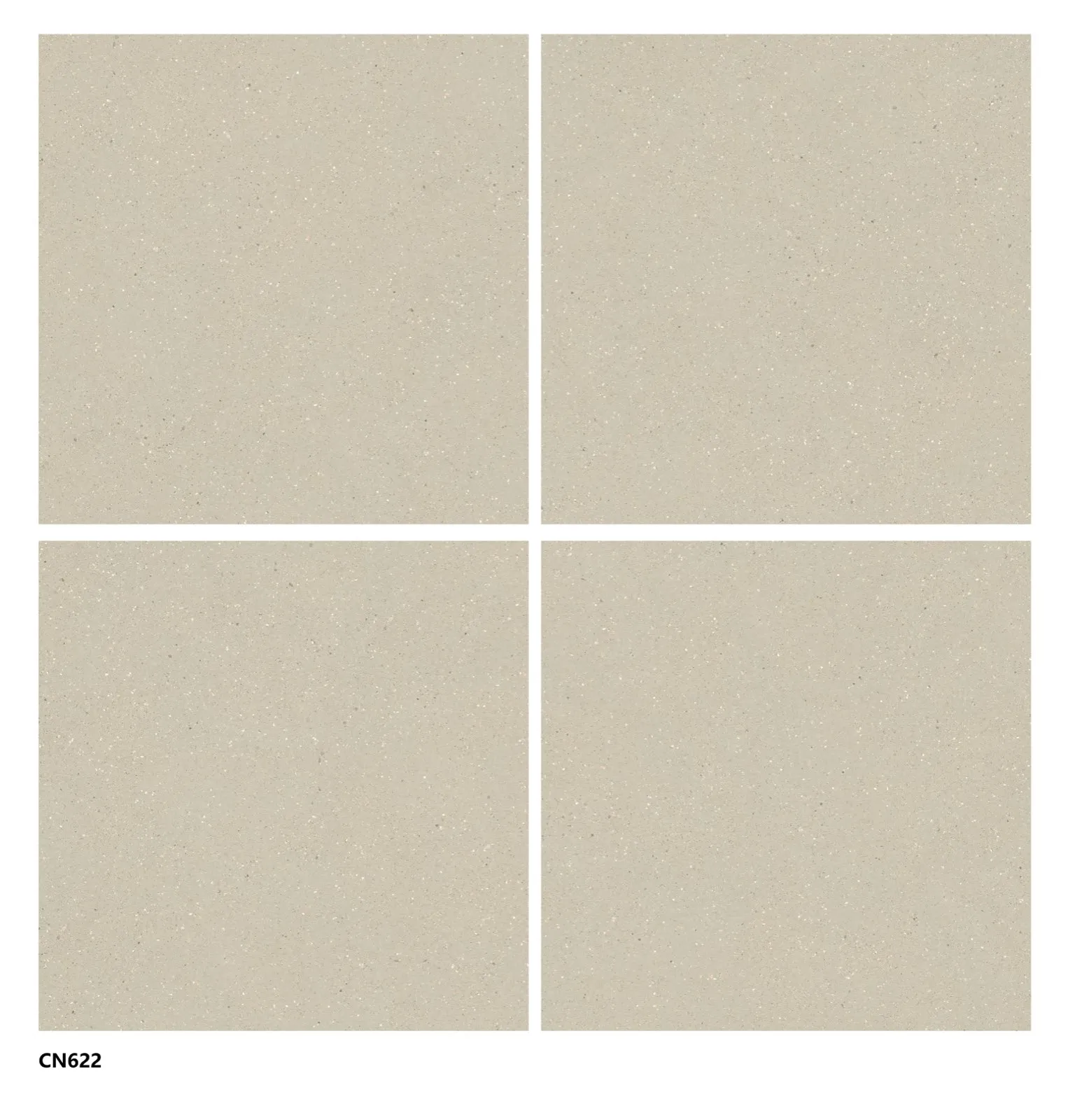 C12622 Sand Terrazzo Look porcelain tile shown in an application-style product view