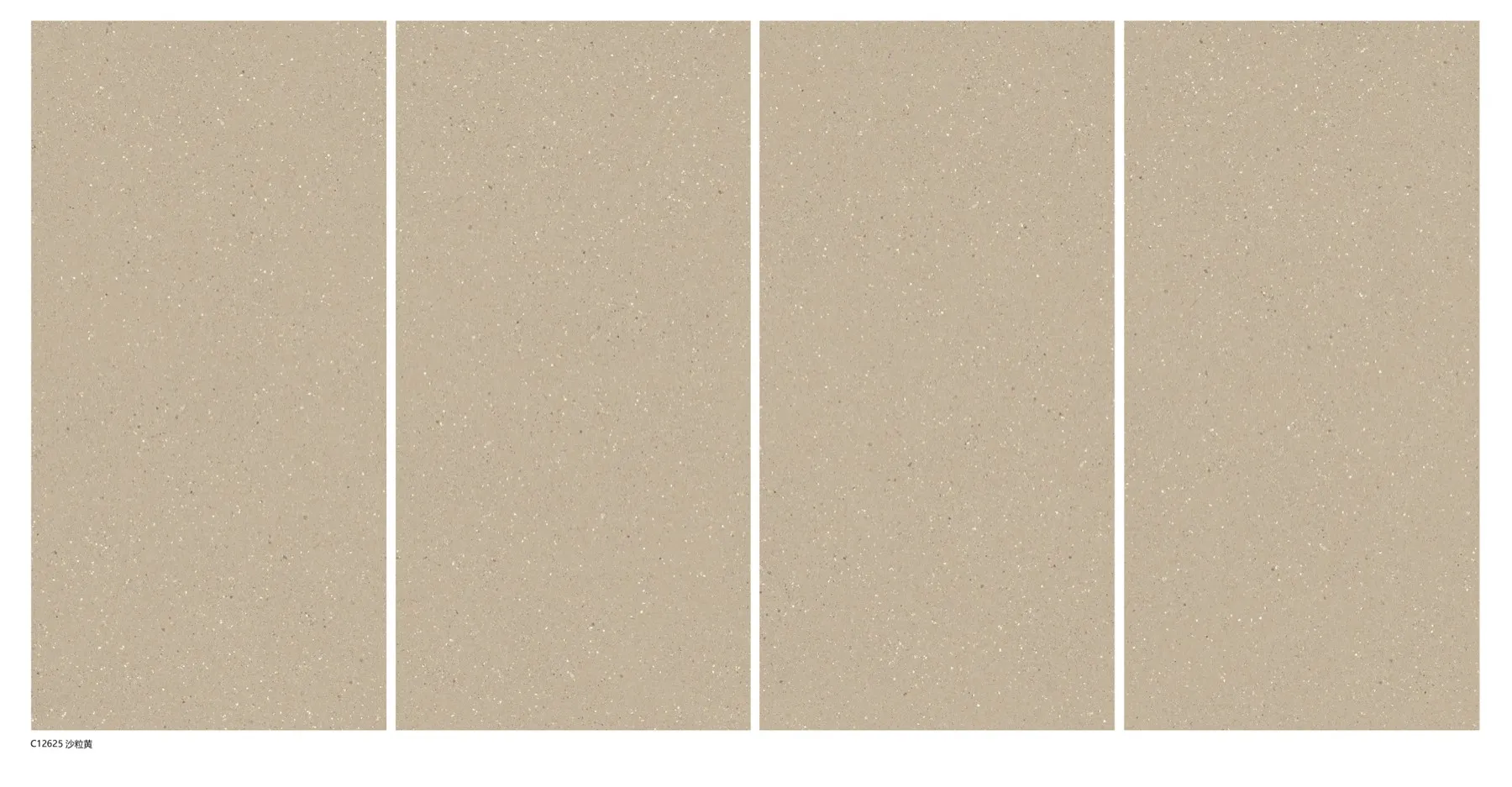 C12625 Sand Gray Terrazzo Look porcelain tile shown in an application-style product view