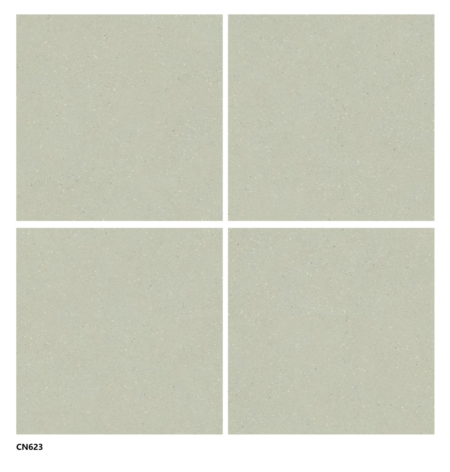 C12623 Green Terrazzo Look porcelain tile shown in an application-style product view
