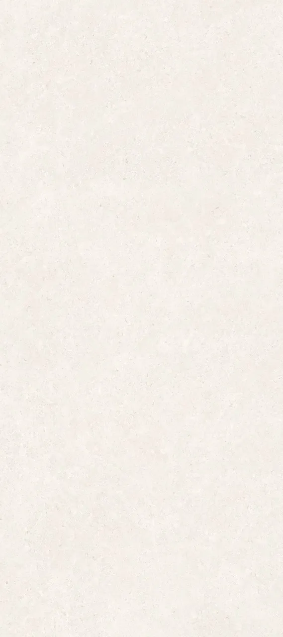 large format ivory white limestone look sintered stone slab with natural stone texture
