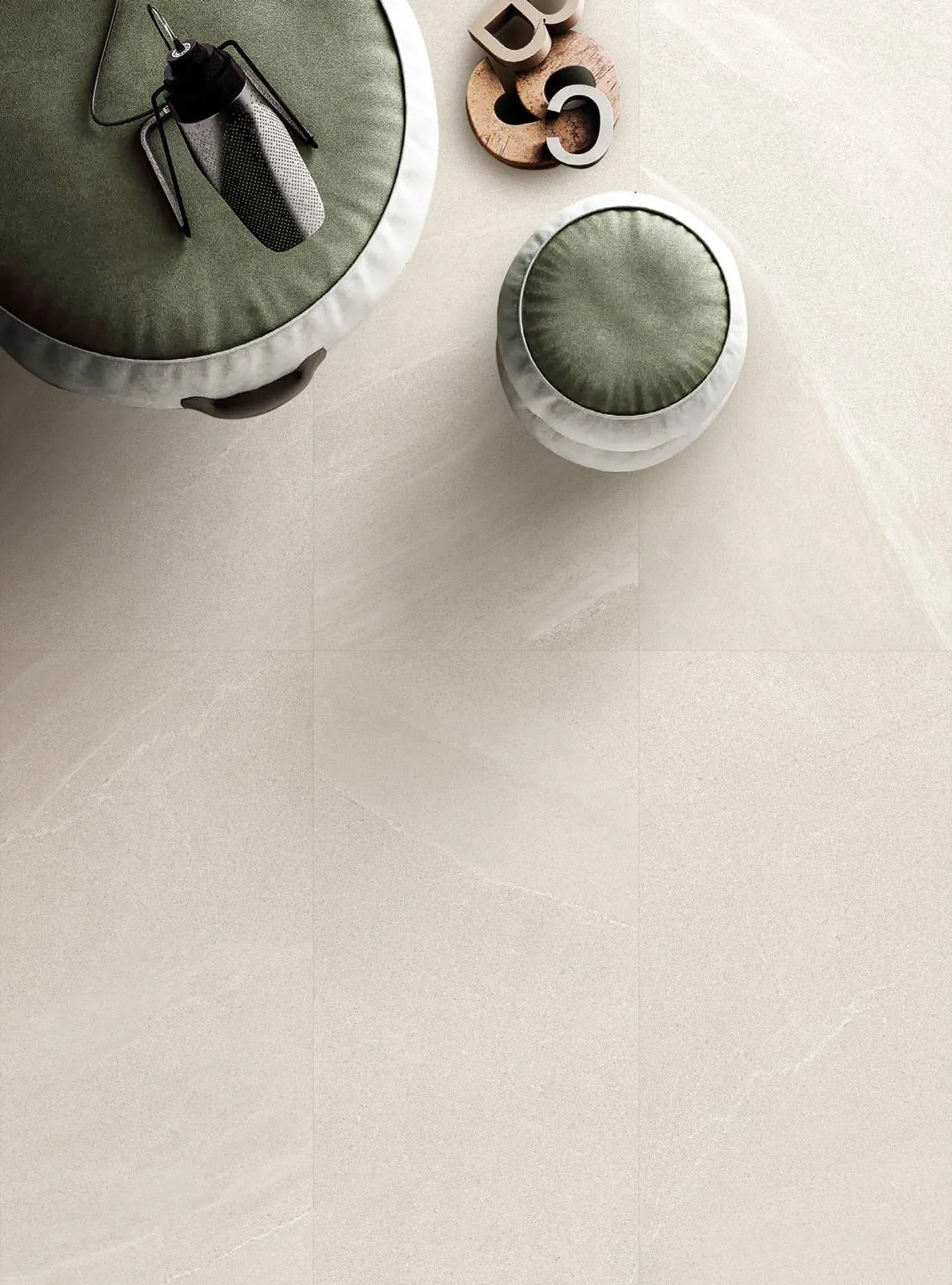OS512DG126 / OS512DG606 403 white gray sandstone look porcelain tile in 600*1200mm / 600*600mm (24*48 / 24*24 Inches), shown as a product view showing the tile surface, color tone, pattern, and finish
