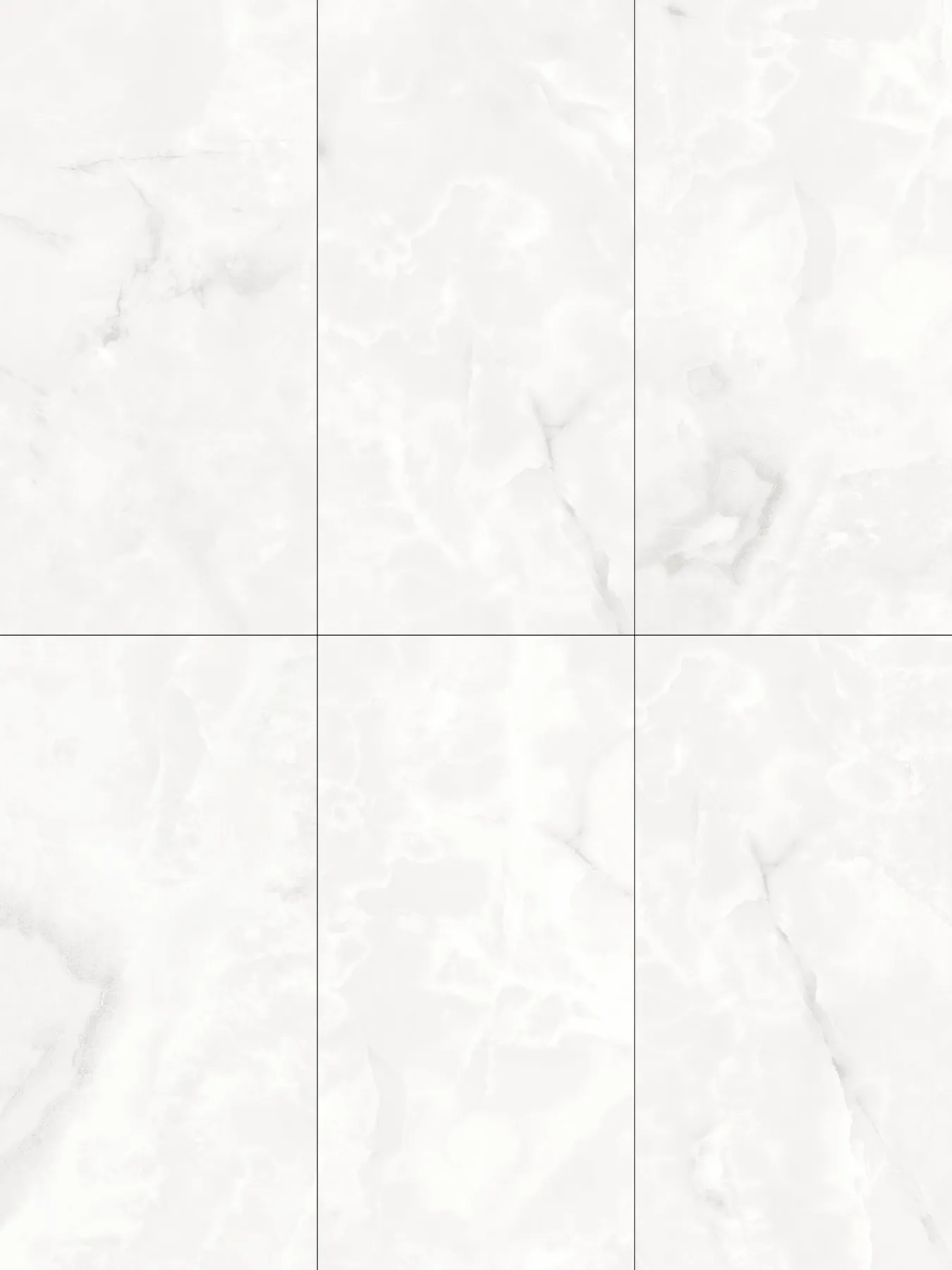 FM189791LEV White Onyx Look porcelain tile shown in an application-style product view