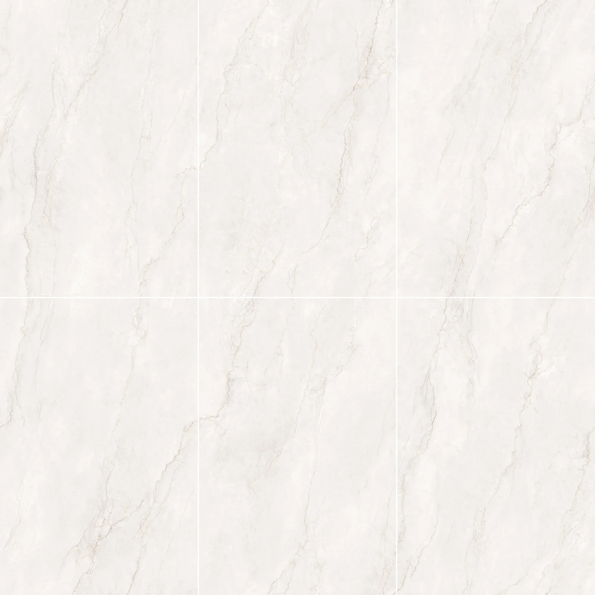 Six coordinated Champagne Veil beige marble look sintered stone slab faces