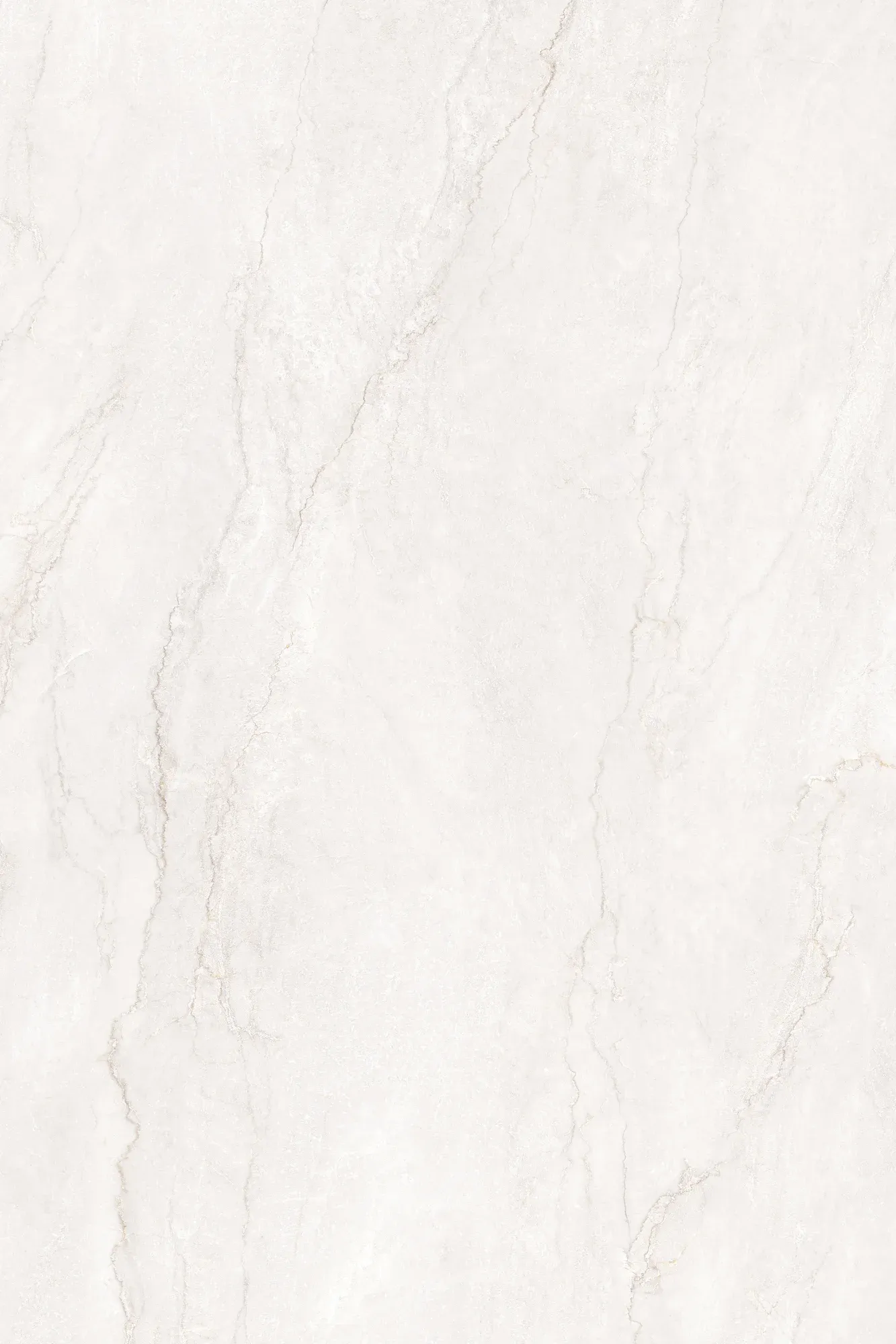 Full slab face of Champagne Veil beige marble look sintered stone