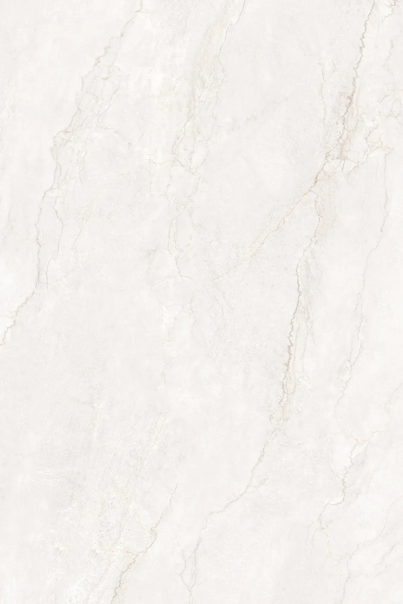 Full slab face of Champagne Veil beige marble look sintered stone