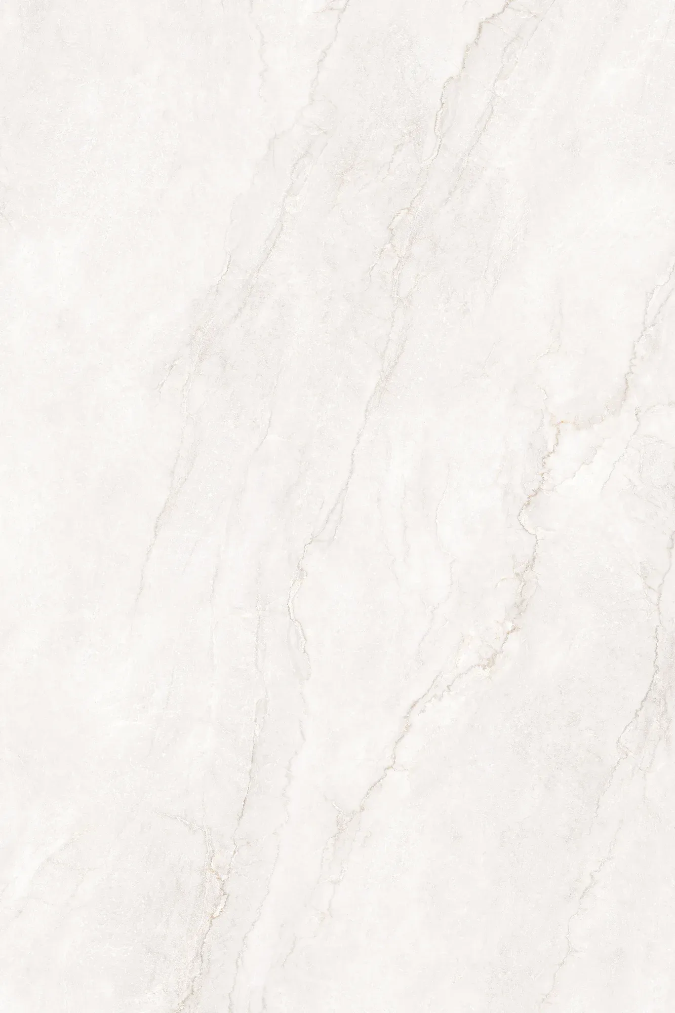 Full slab face of Champagne Veil beige marble look sintered stone
