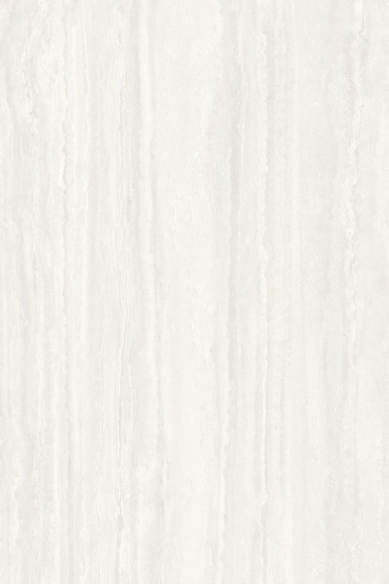 Full slab face of Ivory White Cave ivory white travertine look sintered stone