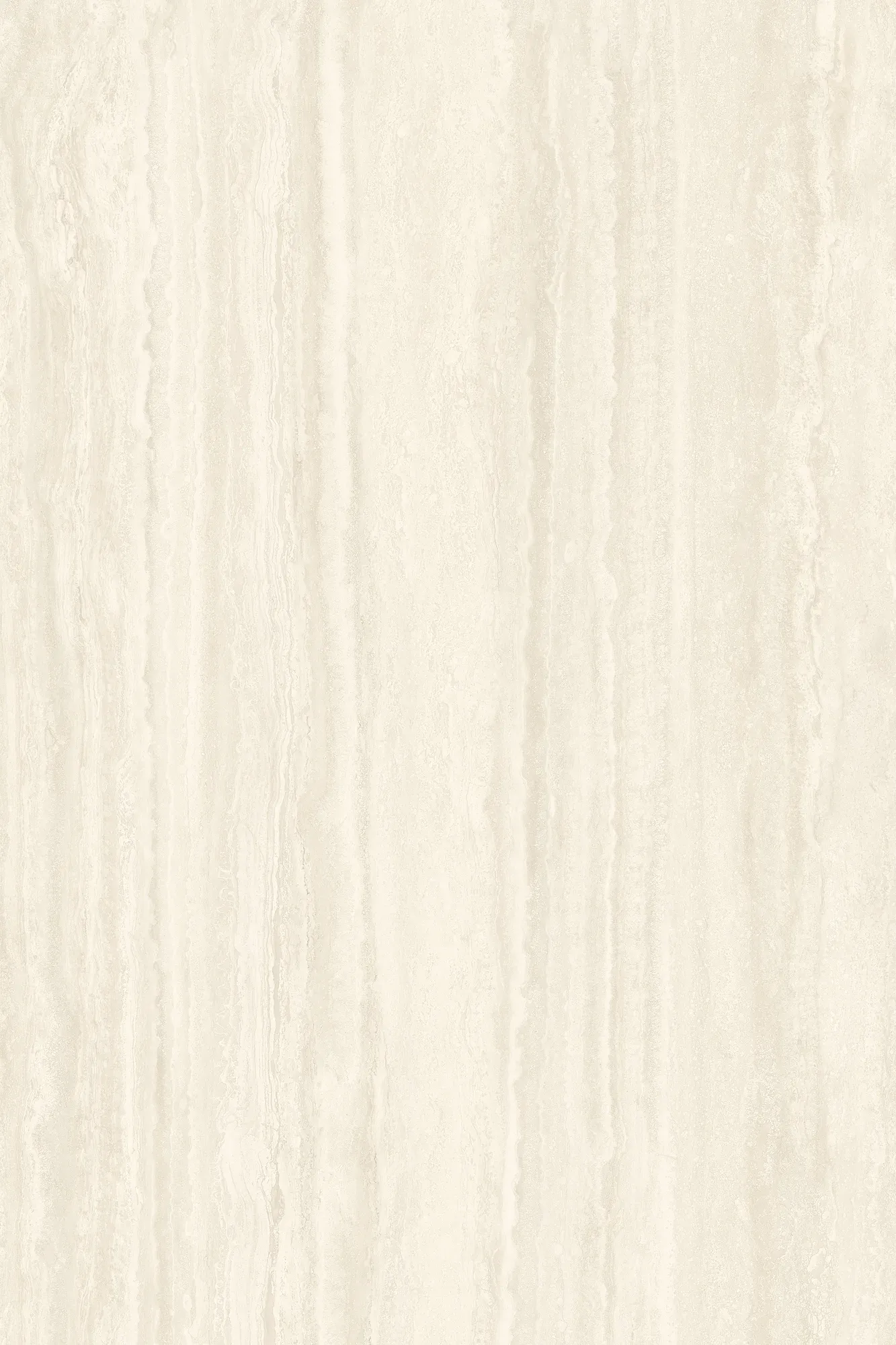 Full slab face of Ivory Yellow Cave beige yellow travertine look sintered stone