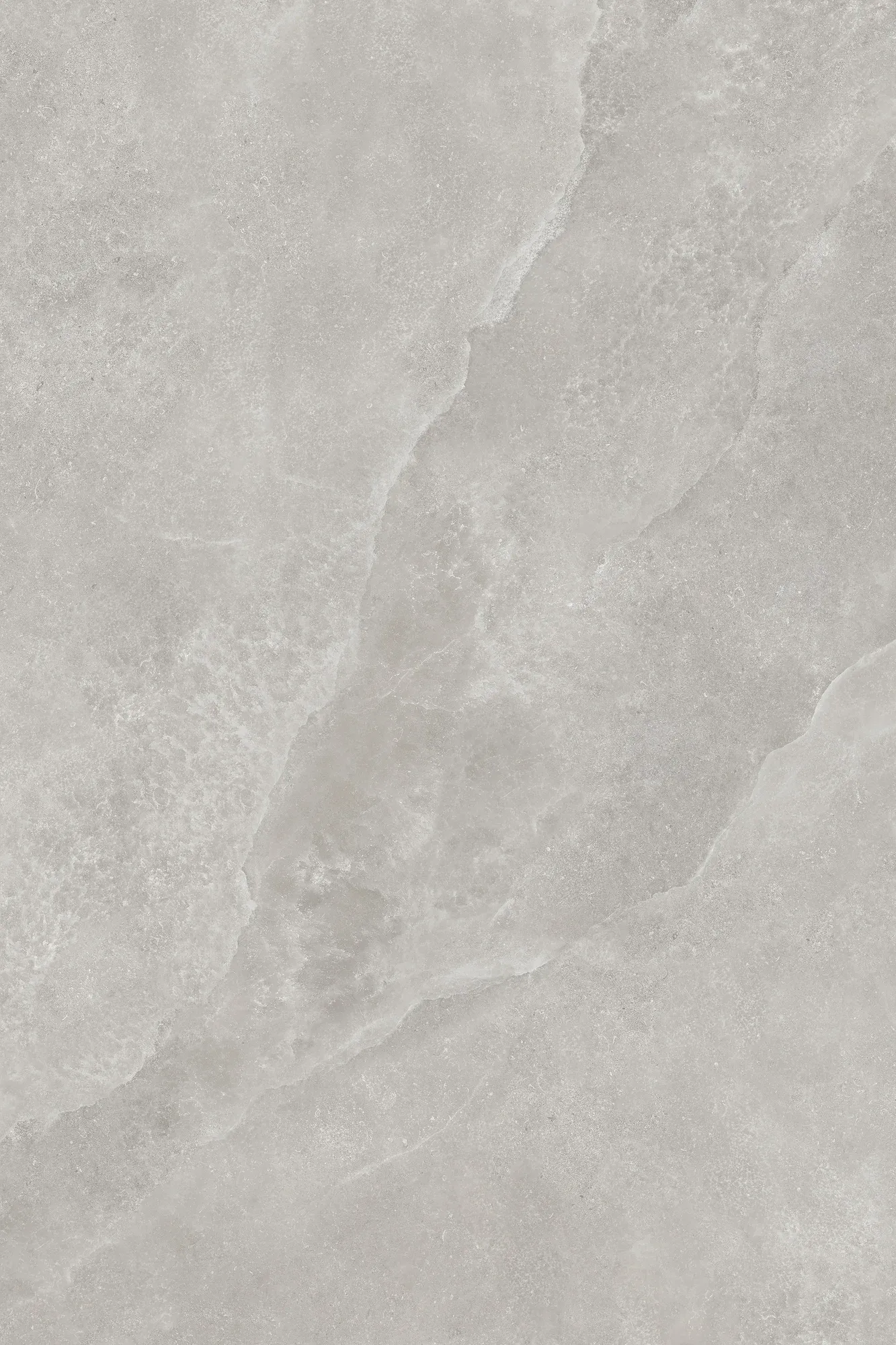 Full slab face of Jadeite Vein Gray gray onyx look sintered stone