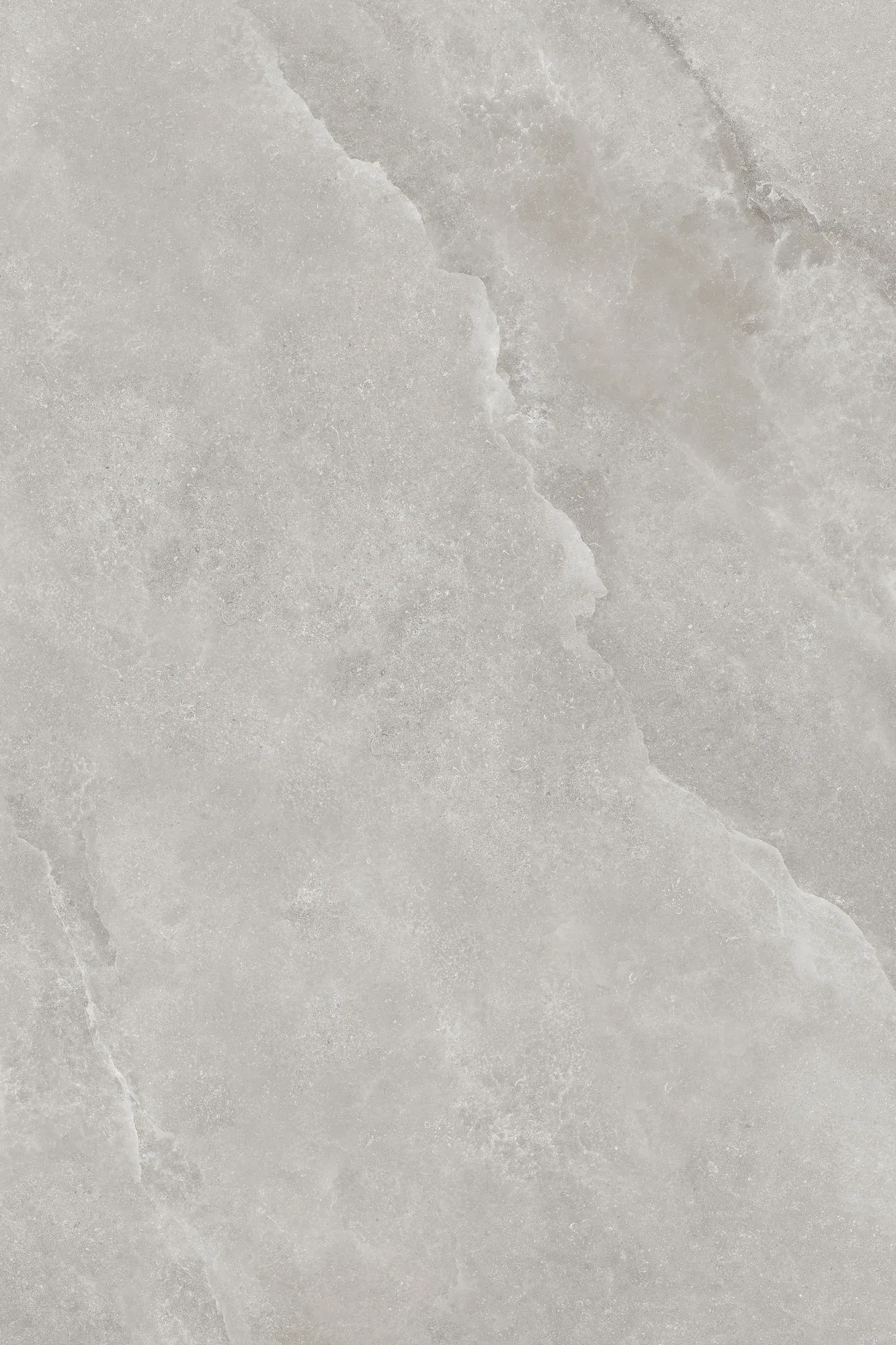 Full slab face of Jadeite Vein Gray gray onyx look sintered stone