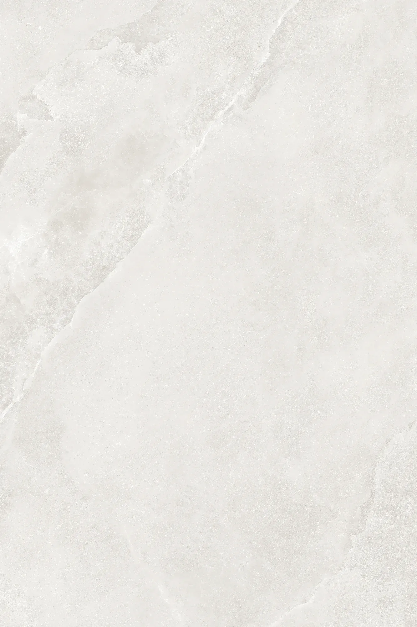 Full slab face of Jadeite Vein White warm white onyx look sintered stone