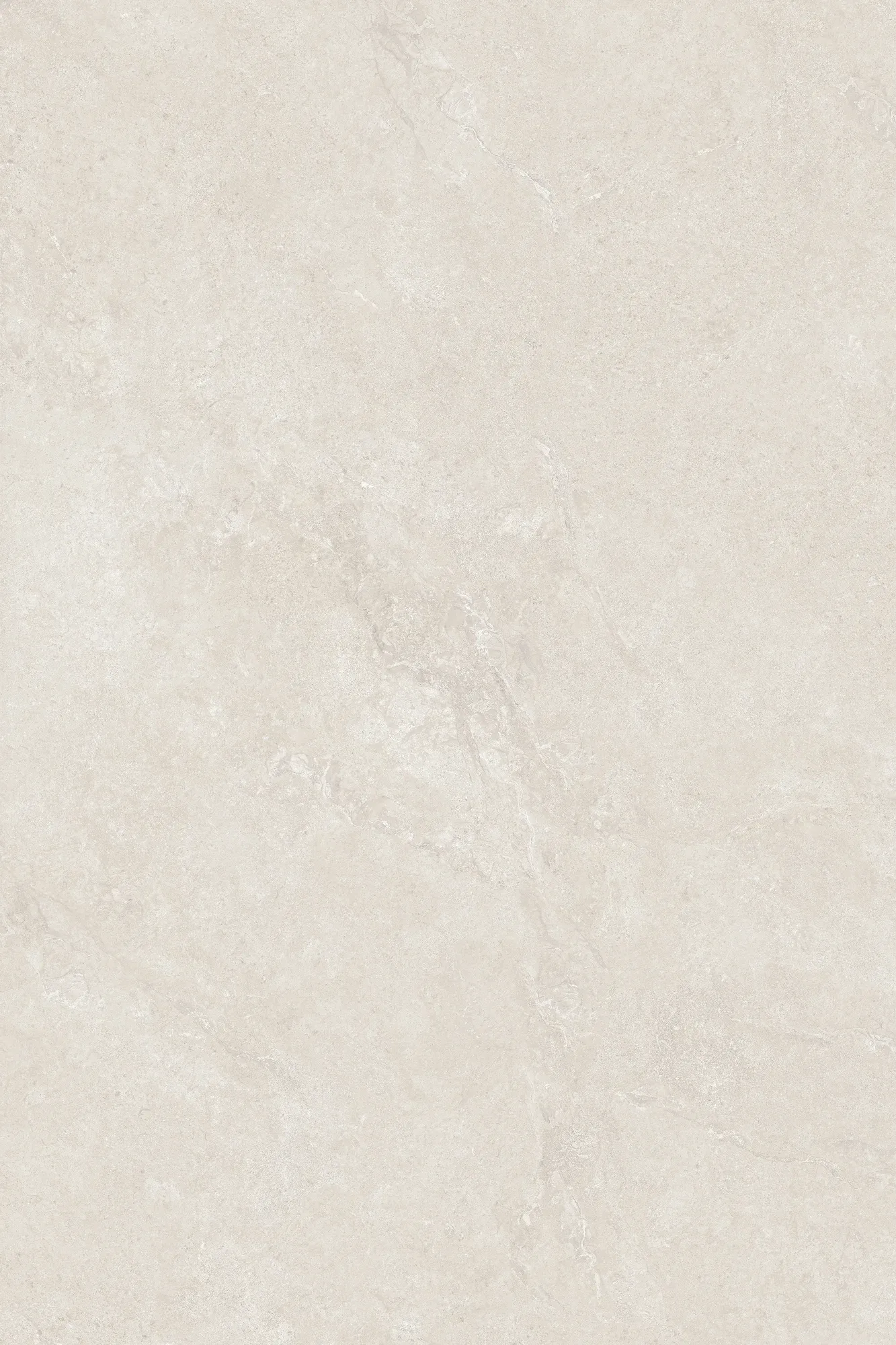 Full slab face of Pizza Grey light gray marble look sintered stone