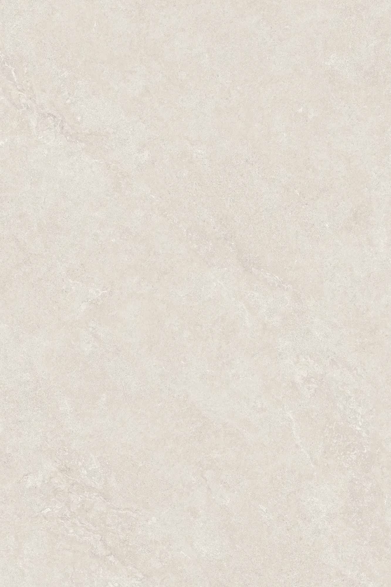 Full slab face of Pizza Grey light gray marble look sintered stone