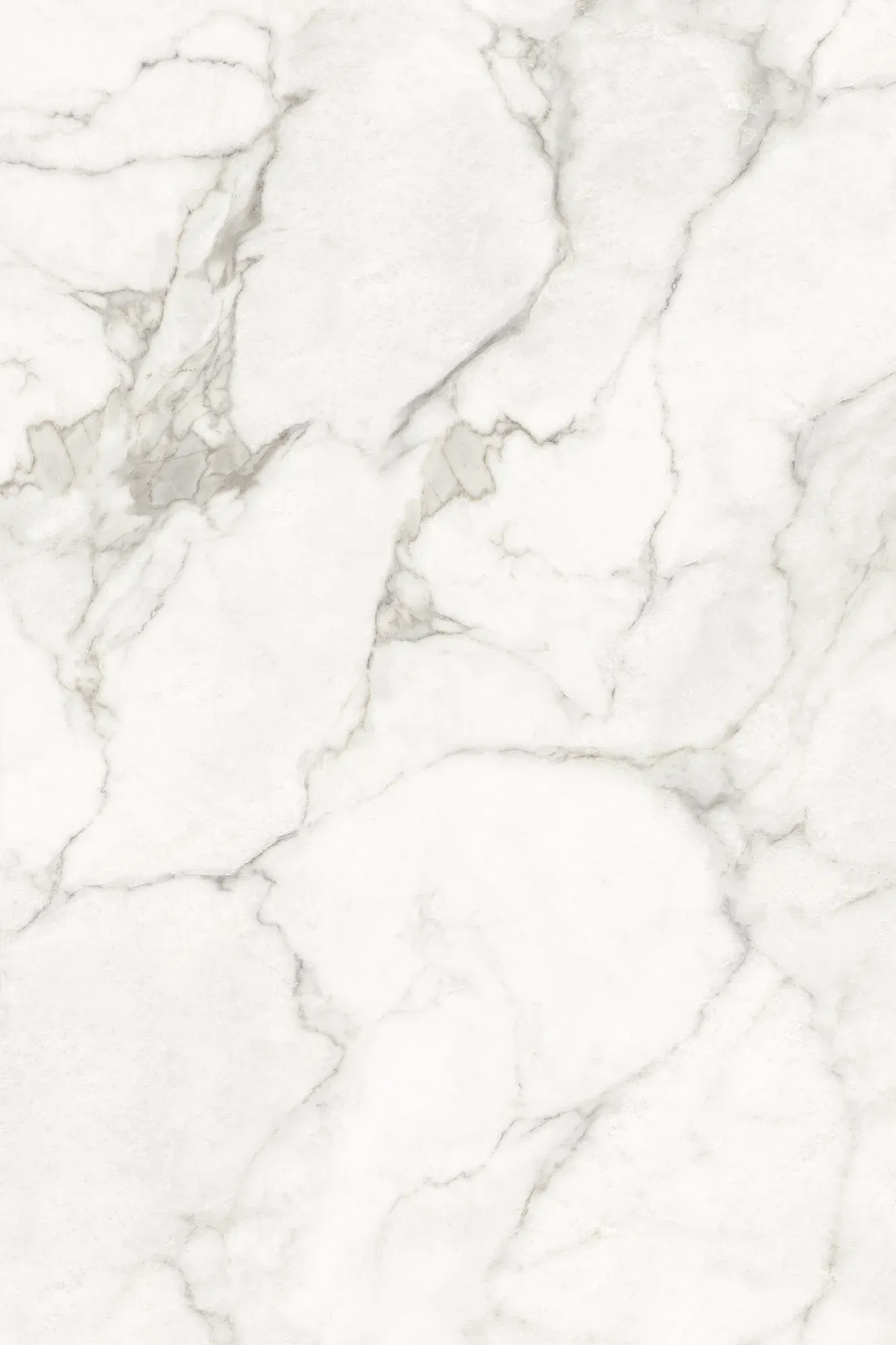 Full slab face of Tuscan Dawn white and gold marble look sintered stone